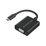 Kép 1/3 - Conceptronic Kábel - ABBY05B (USB-C to VGA, FullHD/60Hz, aluminium, fekete)