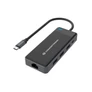 Kép 2/6 - Conceptronic Notebook Dokkoló - DONN14G (USB-C to 2xHDMI+USB-C PD:100W+3xUSB-A+RJ-45, fekete)