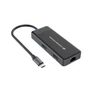 Kép 3/6 - Conceptronic Notebook Dokkoló - DONN14G (USB-C to 2xHDMI+USB-C PD:100W+3xUSB-A+RJ-45, fekete)