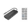 Kép 1/6 - Conceptronic Notebook Dokkoló - DONN15G (USB-C to 2xHDMI+VGA+USB-C PD:100W+3xUSB-A+RJ-45+SD/TF+AUX)