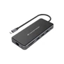 Kép 2/6 - Conceptronic Notebook Dokkoló - DONN15G (USB-C to 2xHDMI+VGA+USB-C PD:100W+3xUSB-A+RJ-45+SD/TF+AUX)