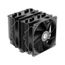 Kép 1/6 - ID-Cooling CPU Cooler - SE-206-XT (15.2-35.2 dB; max 129,39 m3/h; 4Pin csatlakozó, 6 db heatpipe, 2x12cm, PWM)