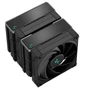 Kép 3/10 - DeepCool CPU Cooler - AK620 ZERO DARK (28 dB; max, 117,21 m3/h; 4pin csatlakozó, 6 db heatpipe, 2x12cm, PWM)