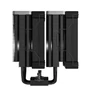 Kép 5/10 - DeepCool CPU Cooler - AK620 ZERO DARK (28 dB; max, 117,21 m3/h; 4pin csatlakozó, 6 db heatpipe, 2x12cm, PWM)