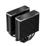 Kép 7/10 - DeepCool CPU Cooler - AK620 ZERO DARK (28 dB; max, 117,21 m3/h; 4pin csatlakozó, 6 db heatpipe, 2x12cm, PWM)