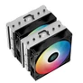 Kép 3/10 - DeepCool CPU Cooler - AG620 BK ARGB (29,4 dB; max, 115,32 m3/h; 4pin csatlakozó, 6 db heatpipe, 12cm, PWM, LED)
