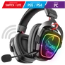 Kép 2/10 - Spirit of Gamer Wireless Fejhallgató - MIC-XH1500 (MultiPlatform, 7.1, mikrofon, hangerőszabályzó, nagy-párnás, fekete)