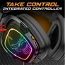 Kép 6/10 - Spirit of Gamer Wireless Fejhallgató - MIC-XH1500 (MultiPlatform, 7.1, mikrofon, hangerőszabályzó, nagy-párnás, fekete)
