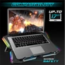 Kép 2/7 - Spirit of Gamer Notebook Hűtőpad 17"-ig - AIRBLADE 500 RGB (25dB; 4x12cm, RGB, 2xUSB2.0)