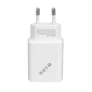 Kép 4/8 - S-Link Hálózati töltő - SL-EC50L (2db USB, 5V/3A, 12W, Gyorstöltés, Lightning, 100cm adat+töltőkábel, fehér)