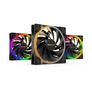 Kép 1/6 - Be Quiet! Cooler 14cm - LIGHT WINGS 140mm PWM high-speed Triple-Pack (RGB, 2200rpm, 31dB, fekete)