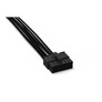 Kép 2/2 - Be Quiet! Kábel - PCI-E Power Cable CP-6610 (6+2 tű, 1 csatlakozó, erenként harisnyázott, 60 cm, fekete)