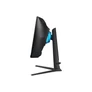 Kép 4/6 - Samsung Monitor 27" - S27BG650EU (VA, 2560x1440, 16:9, QHD,240Hz, 350cd/m2, 1ms, Pivot, Smart, Ívelt)