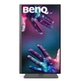 Kép 3/10 - BenQ Monitor 27" - PD2705U (IPS, 16:9, 3840x2160, 5ms, 350dc/m2,  DP, HDMI, USB-C, Speaker, mag.áll., Pivot)