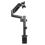 Kép 2/5 - Everest Monitor állvány - MS-221 (17"-32"-ig, Fekete, teherbírás: 9kg/monitor, VESA: 75x75, 100x100)