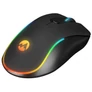 Kép 5/5 - Everest Vezeték nélküli Egér - SM-W75 -X-RAPID (1600 DPI, 6 gomb, optikai, fekete, RGB LED)