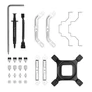 Kép 9/10 - DeepCool CPU Cooler - AK500 WH (31,5 dB; max, 88,75 m3/h; 4pin csatlakozó, 5 db heatpipe, 12cm, PWM)