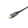 Kép 3/8 - Equip Kábel - 133422 (USB-C to DisplayPort, apa/apa, 8K/60Hz, aluminium burkolat, 2m)
