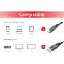 Kép 5/8 - Equip Kábel - 133422 (USB-C to DisplayPort, apa/apa, 8K/60Hz, aluminium burkolat, 2m)