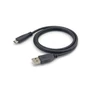 Kép 2/8 - Equip Átalakító Kábel - 128885 (USB-C2.0 to USB-A, apa/apa, fekete, 2m)