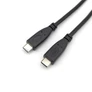 Kép 1/5 - Equip Átalakító Kábel - 12888307 (USB-C2.0 to USB-C, apa/apa, fekete, 1m)