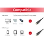 Kép 4/5 - Equip Átalakító Kábel - 12888307 (USB-C2.0 to USB-C, apa/apa, fekete, 1m)