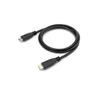 Kép 2/6 - Equip Átalakító Kábel - 128887 (USB-C2.0 to USB-C, apa/apa, fekete, 2m)