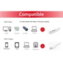 Kép 5/6 - Equip Átalakító Kábel - 128361 (USB-C 3.2 Gen1 to USB-C, apa/apa, PD:60W, fehér, 1m)