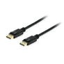 Kép 1/4 - Equip Kábel - 119255 (DisplayPort1.4 kábel, 8K/60Hz, apa/apa, fekete, 5m)