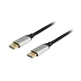 Kép 1/6 - Equip Kábel - 119261 (Premium, DisplayPort1.4 kábel, 8K/60Hz, apa/apa, fekete, 1m)