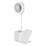 Kép 2/5 - S-Link Asztali Ventilátor - SL-M9055 (Wireless charge 10W, fehér)
