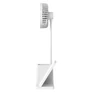 Kép 3/5 - S-Link Asztali Ventilátor - SL-M9055 (Wireless charge 10W, fehér)