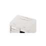 Kép 2/3 - Equip Keystone Fali aljzat - 125122 (2 port, Cat5e/Cat6/Cat6A, árnyékolatlan, porvédő, fehér)