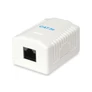 Kép 1/6 - Equip Fali aljzat - 235113 (1 port, Cat5e, UTP, fehér)