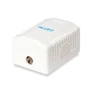 Kép 2/6 - Equip Fali aljzat - 235113 (1 port, Cat5e, UTP, fehér)