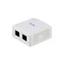Kép 1/6 - Equip Fali aljzat - 235114 (2 port, Cat5e, UTP, fehér)