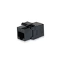 Kép 1/3 - Equip RJ45 Keystone Toldó - 125579 (UTP, Cat6, árnyékolatlan, műanyag, fekete) 8db/csomag