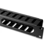 Kép 6/6 - Equip Rackszekrény kiegészítő - 327313 (Kábel rendező panel, fekete)