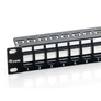 Kép 2/6 - Equip Keystone Patch Panel - 769124 (24 port, 1U, árnyékolatlan, fekete)