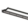Kép 2/3 - Equip Keystone Patch Panel - 769248 (48 port, 1U, árnyékolatlan, fekete)