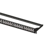 Kép 3/3 - Equip Keystone Patch Panel - 769248 (48 port, 1U, árnyékolatlan, fekete)