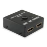 Kép 1/7 - Equip HDMI Switch - 332723 (1x Bemenet, 2x Kimenet, két irányú jelátvitel, fekete)