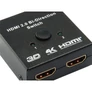 Kép 3/7 - Equip HDMI Switch - 332723 (1x Bemenet, 2x Kimenet, két irányú jelátvitel, fekete)