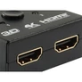 Kép 4/7 - Equip HDMI Switch - 332723 (1x Bemenet, 2x Kimenet, két irányú jelátvitel, fekete)