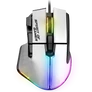 Kép 1/10 - Spirit of Gamer Egér - PRO-M5 Arctic (Optikai, 12800DPI, 1000Hz, 8 gomb, harisnyázott kábel, fehér)