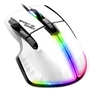 Kép 3/10 - Spirit of Gamer Egér - PRO-M5 Arctic (Optikai, 12800DPI, 1000Hz, 8 gomb, harisnyázott kábel, fehér)
