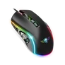 Kép 3/10 - Spirit of Gamer Egér - ELITE-M30 (Optikai, 12800DPI, 10 gomb programozható, RGB, harisnyázott kábel, fekete)
