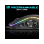 Kép 6/10 - Spirit of Gamer Egér - ELITE-M30 (Optikai, 12800DPI, 10 gomb programozható, RGB, harisnyázott kábel, fekete)