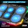 Kép 5/10 - Spirit of Gamer Notebook Hűtőpad 17"-ig - AIRBLADE 700 RGB (29dB; max. 180 m3/h; 4x10cm+2x7cm, RGB LED, 2xUSB2.0)