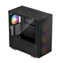 Kép 3/10 - DeepCool Számítógépház - CH560 (fekete, ablakos, 3x14cm +1x12cm A-RGB ventilllátor, E-ATX, 2xUSB3.0)